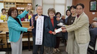 鹿ノ台の憩いの場、コーヒー15000杯達成